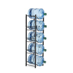 Water Bottle Cooler Holder - Jug Rack For 19 ltrs Water Bottle 5 Tier