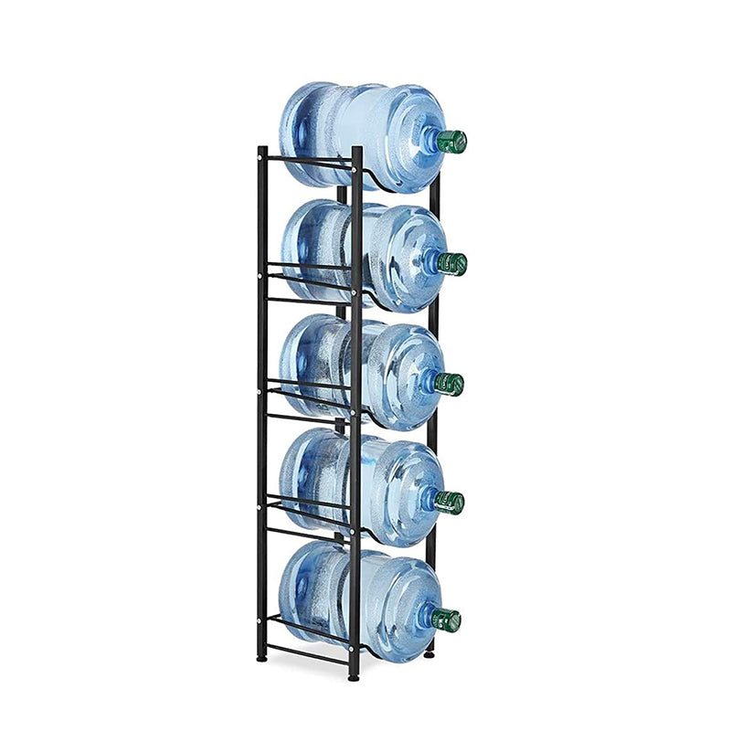 Water Bottle Cooler Holder - Jug Rack For 19 ltrs Water Bottle 5 Tier
