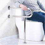 Stainless Steel Bathroom Safety Grab Bar with Floor Support