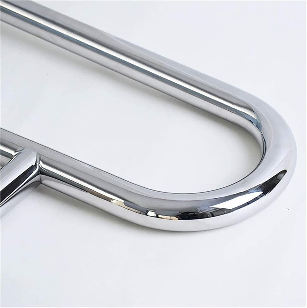 Stainless Steel Bathroom Safety Grab Bar with Floor Support